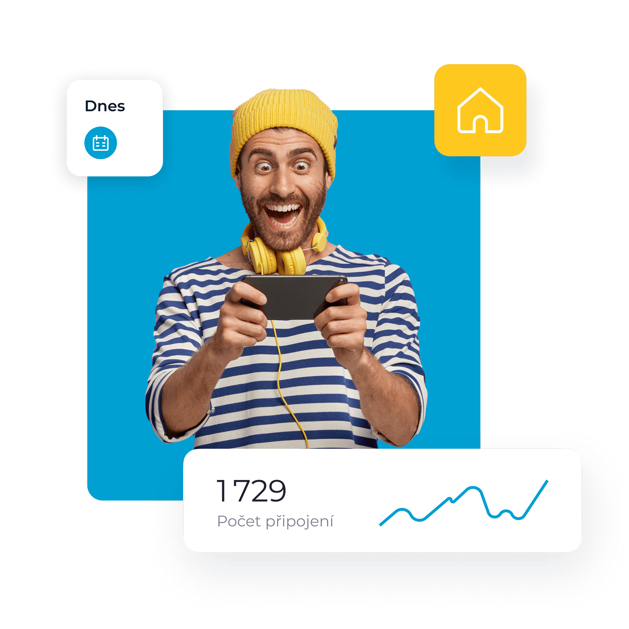 Komunikace z pohodlí domova